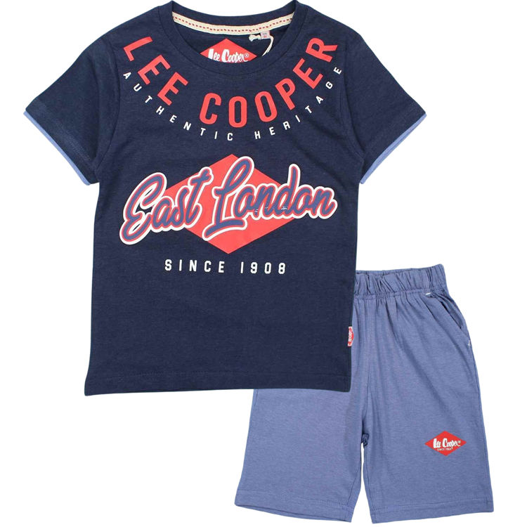 Picture of GLC1136 LEE COOPER BOYS 100% COTTON TWO PIECE SET